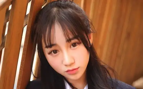 甜美jk制服少女清纯可爱高清桌面壁纸