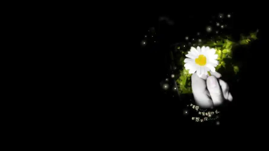 非主流黑色伤感桌面背景图片_非主流壁纸_墨鱼部落格