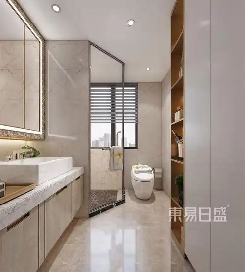 中海金沙水岸237平方复式丨简欧风格装修设计案例