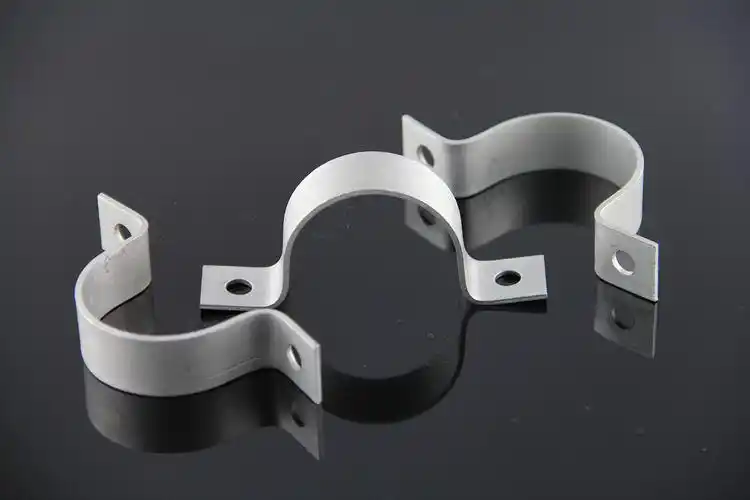 厂家k02双孔单管卡304不锈钢管卡加厚骑马管卡线缆卡子