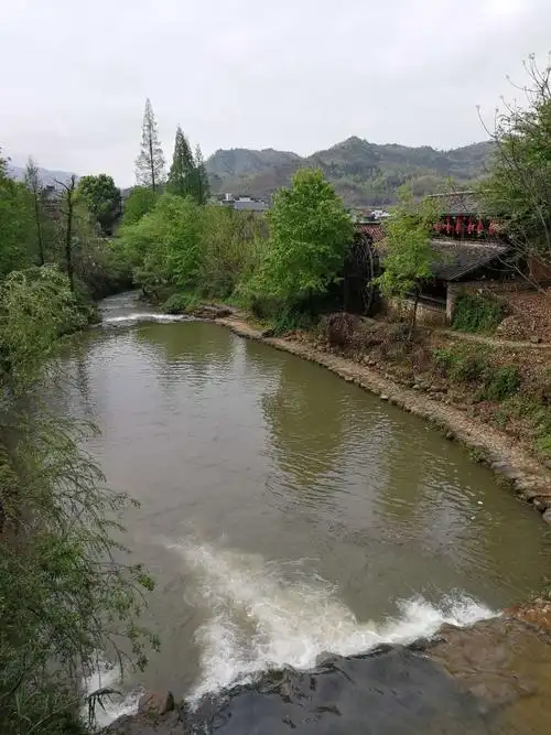 珠坡桥下的河流——"枫溪".