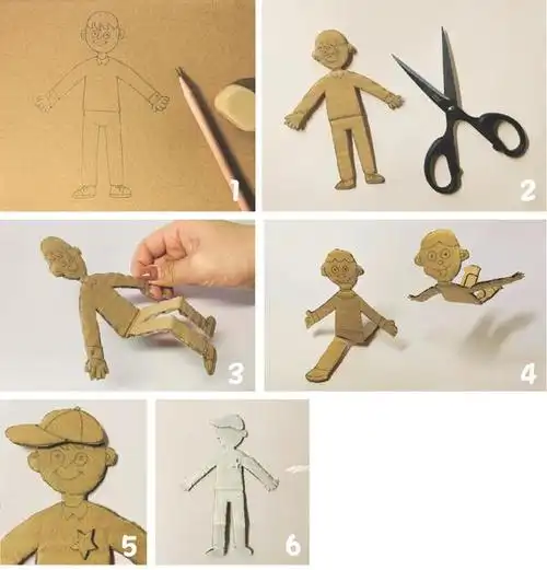 纸片小人