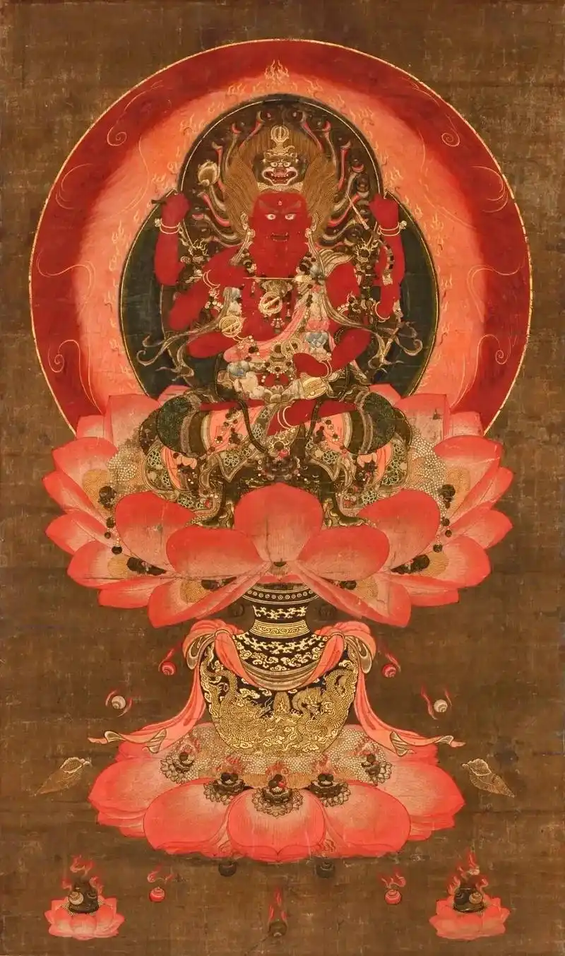 真言密宗佛菩萨画像.#愿所求皆所愿 #见者好运 #心存善念必 - 抖音