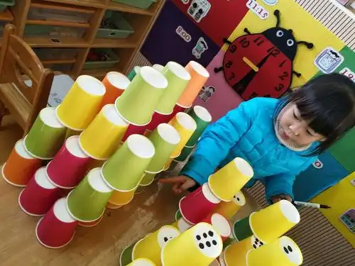 纸杯乐――中班益智区低结构材料游戏观察案例(副本)(副本)