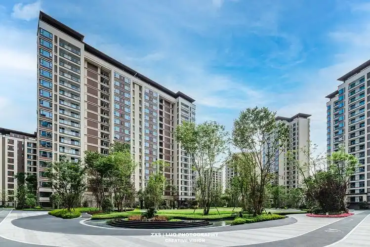 景观摄影 成都彭州置信丽都府二期