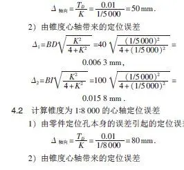 科技创新与生产力:小锥度心轴定位误差的分析与计算