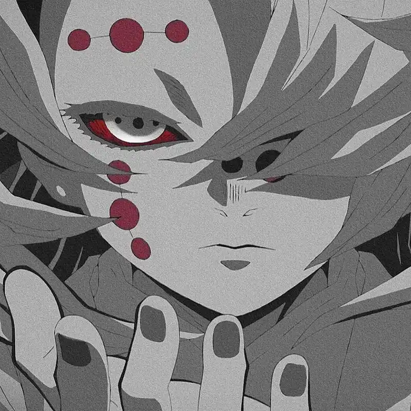 头像 │ 鬼灭之刃下弦之五累61红灰系列 小家伙,咱们聊聊吧.