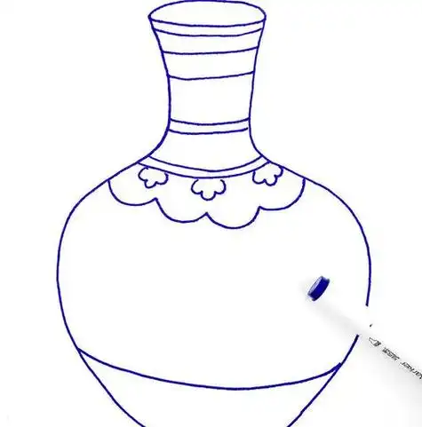 荷花青花瓷简笔画花纹简笔画青花瓷图案花纹简笔画青花瓷花瓶龙简笔画