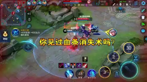 王者荣耀:见过血条消失术吗?对面百里守约一脸蒙圈!