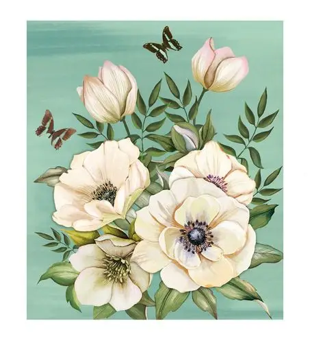 手绘清新花卉|插画|商业插画|mandy果 - 原创作品 - 站酷 (zcool)