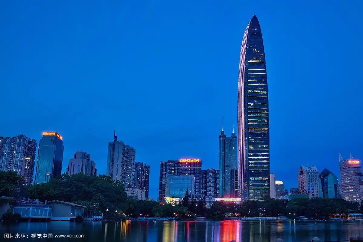 深圳京基100夜景