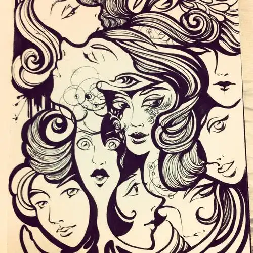 那些找脸的画中画