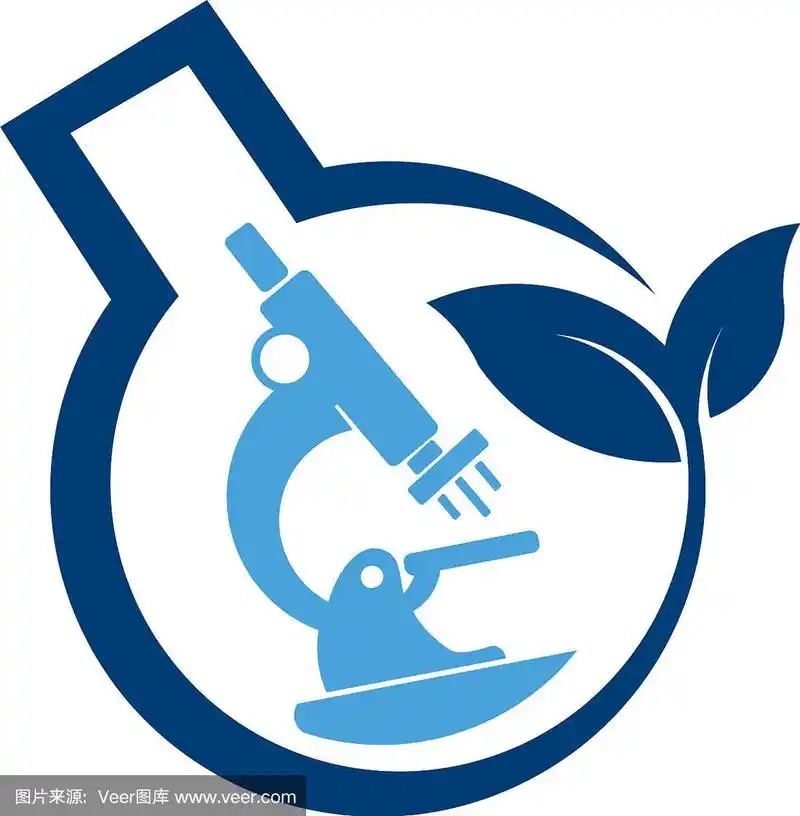 显微镜下简单的图标