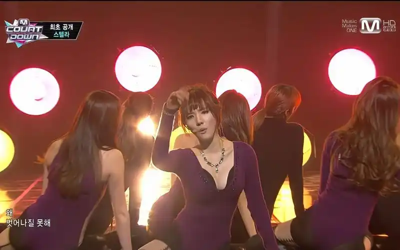 【4k修复】140213 stellar - marionette 提线木偶 mnet m countdown