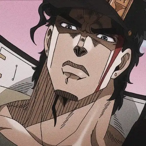 动漫男头##jojo的奇妙冒险##空条承太郎##无水印男头##男头无水印