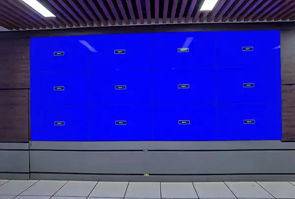 锐丽大屏幕助力福建lng气化站监控系统