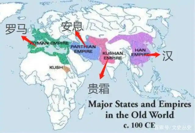 印度通史:贵霜帝国!统治印度北部的迦腻色迦