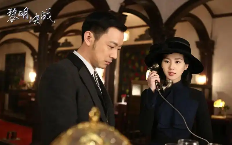 刘诗诗《黎明决战》特工剧照图片桌面壁纸