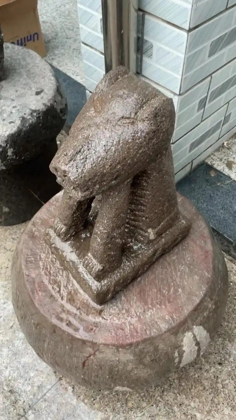 清代镇宅石狗 - 抖音