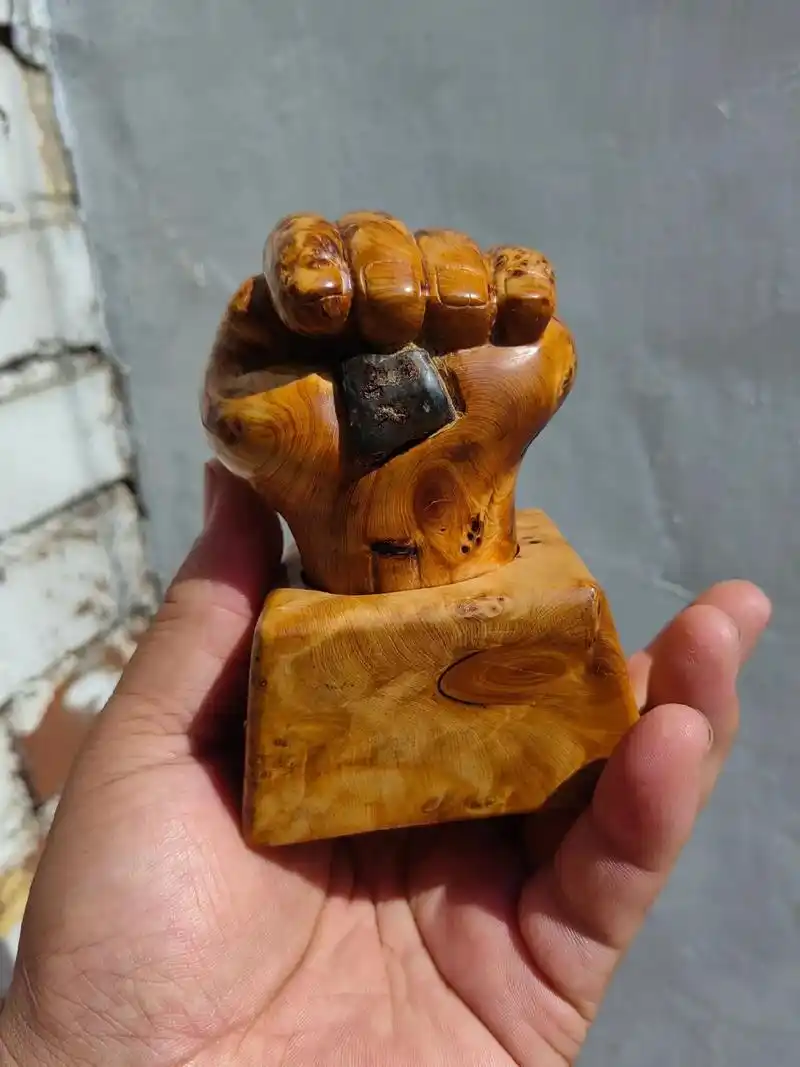 崖柏 #手把件 #万物皆可盘 #器物之美 - 抖音