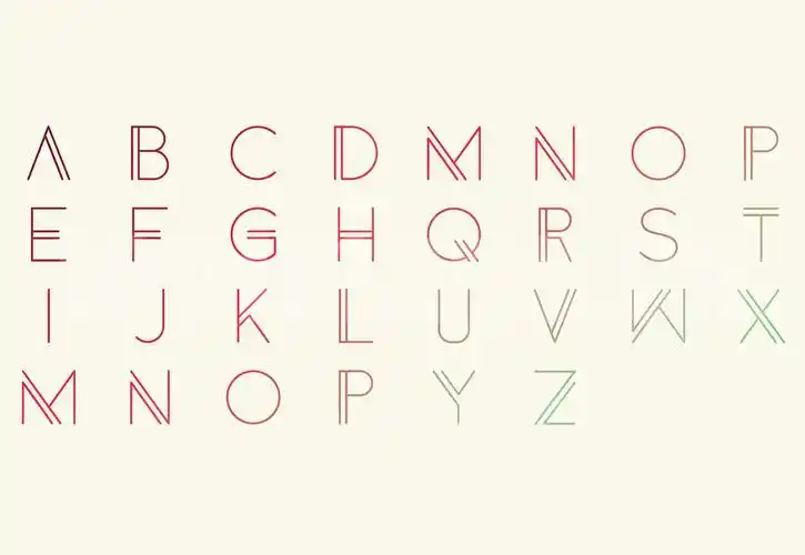 anders 纤细简约 经典优雅 创意logo英文字体下载