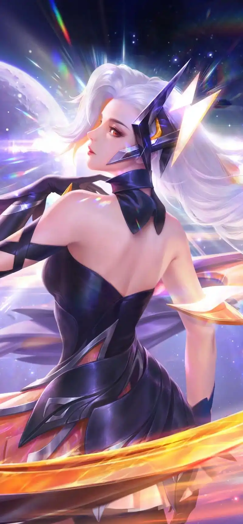 花木兰新皮肤燃星之曲高清海报壁 - 抖音