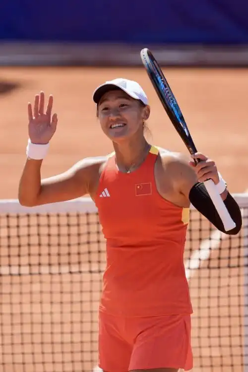中国名将王欣瑜晋级巴黎奥运会网球女单32强