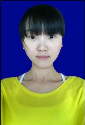 怎么把自己拍在照片做成蓝底2寸证件照?急急急