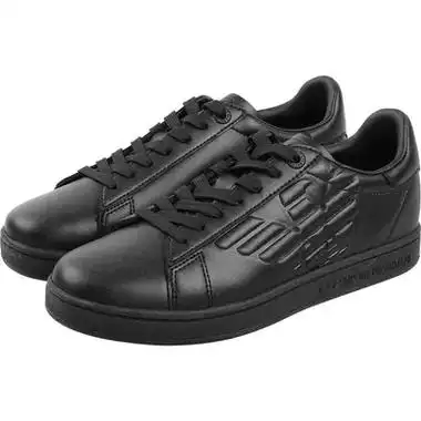 armani阿玛尼2025新款男鞋子鹰标板鞋春夏季运动休闲鞋男