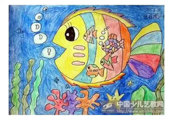 小班美术鱼妈妈和鱼宝宝ppt