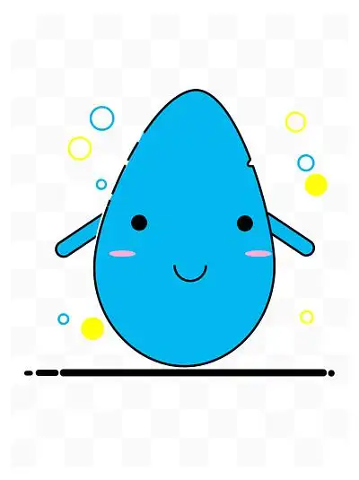 小水滴卡通