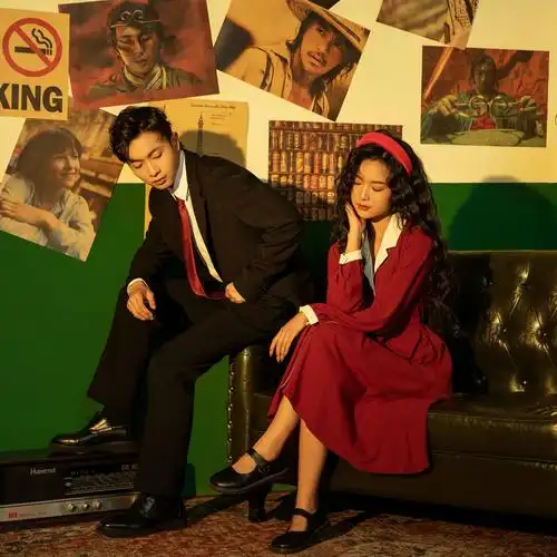 复古怀旧的年代 | 港风复古电影感婚纱照