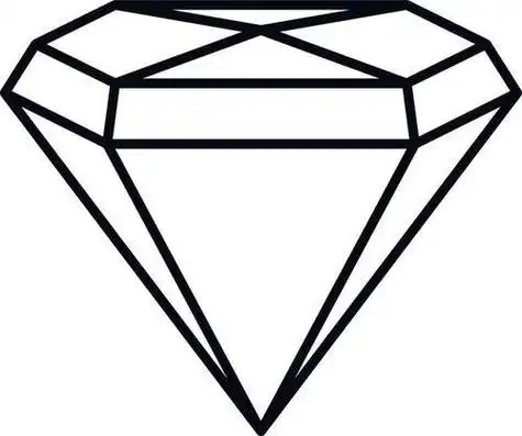 钻石 strong>简笔画 /strong>图片,教程