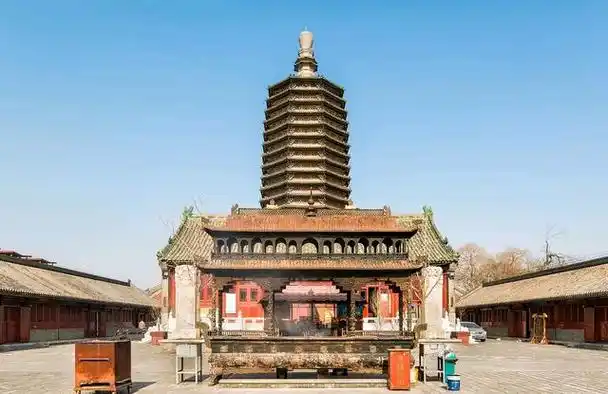 时光流转,历史如歌,北京城西北隅矗立着一座古老的佛教殿堂——天宁寺