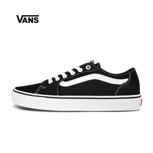 vans官方旗舰店的优惠券大全—vans范斯官方 黑色侧边条纹男鞋低帮
