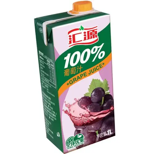 【天猫超市】汇源100%葡萄汁1l/瓶浓缩果汁水果饮料果汁 饮品