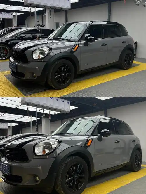 宝马minicountryman改这个颜色真绝了