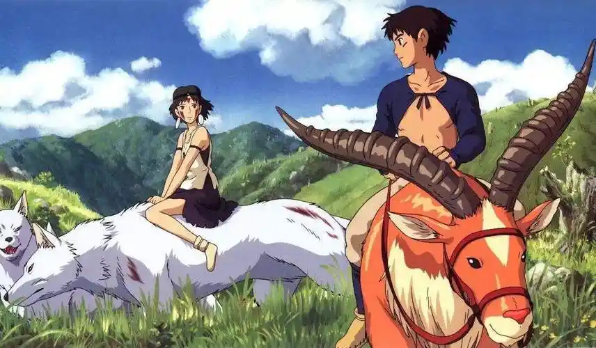 宫崎骏导演的《风之谷》中,生态共生的人与自然