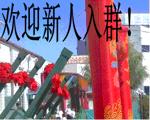 欢迎喜地齐上阵,   老兵致贺送亲情, 新人铭记在心中.