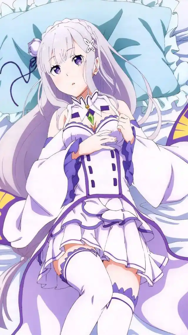 《从零开始的异世界生活》爱蜜莉雅高清壁纸合集,含手机竖屏