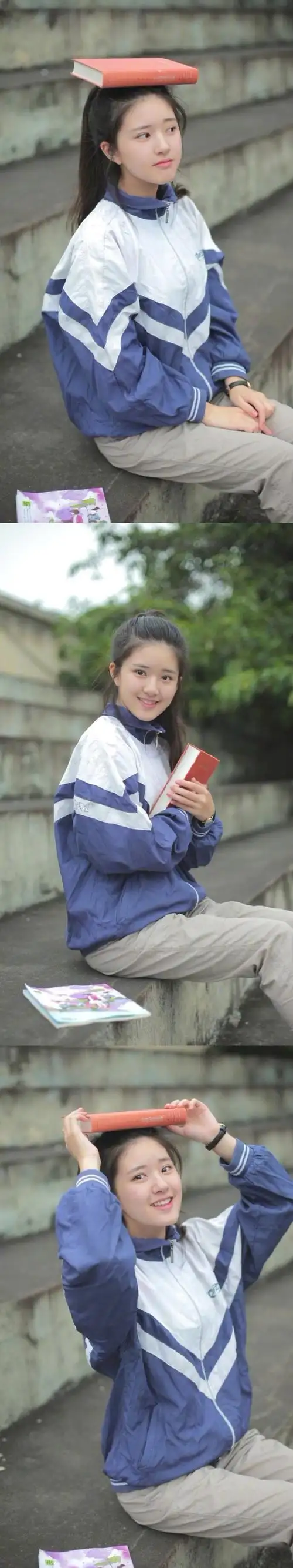 赵露思早期校园照##赵露思早期校园写真