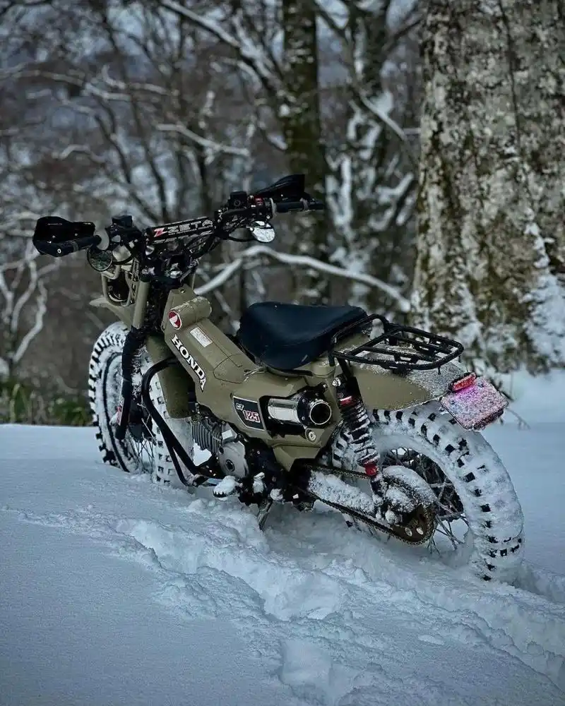 本田ct125改装欣赏.