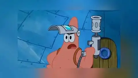 海绵宝宝 用喷水枪给小蜗洗澡, 还加了泡泡, 小蜗崩溃了