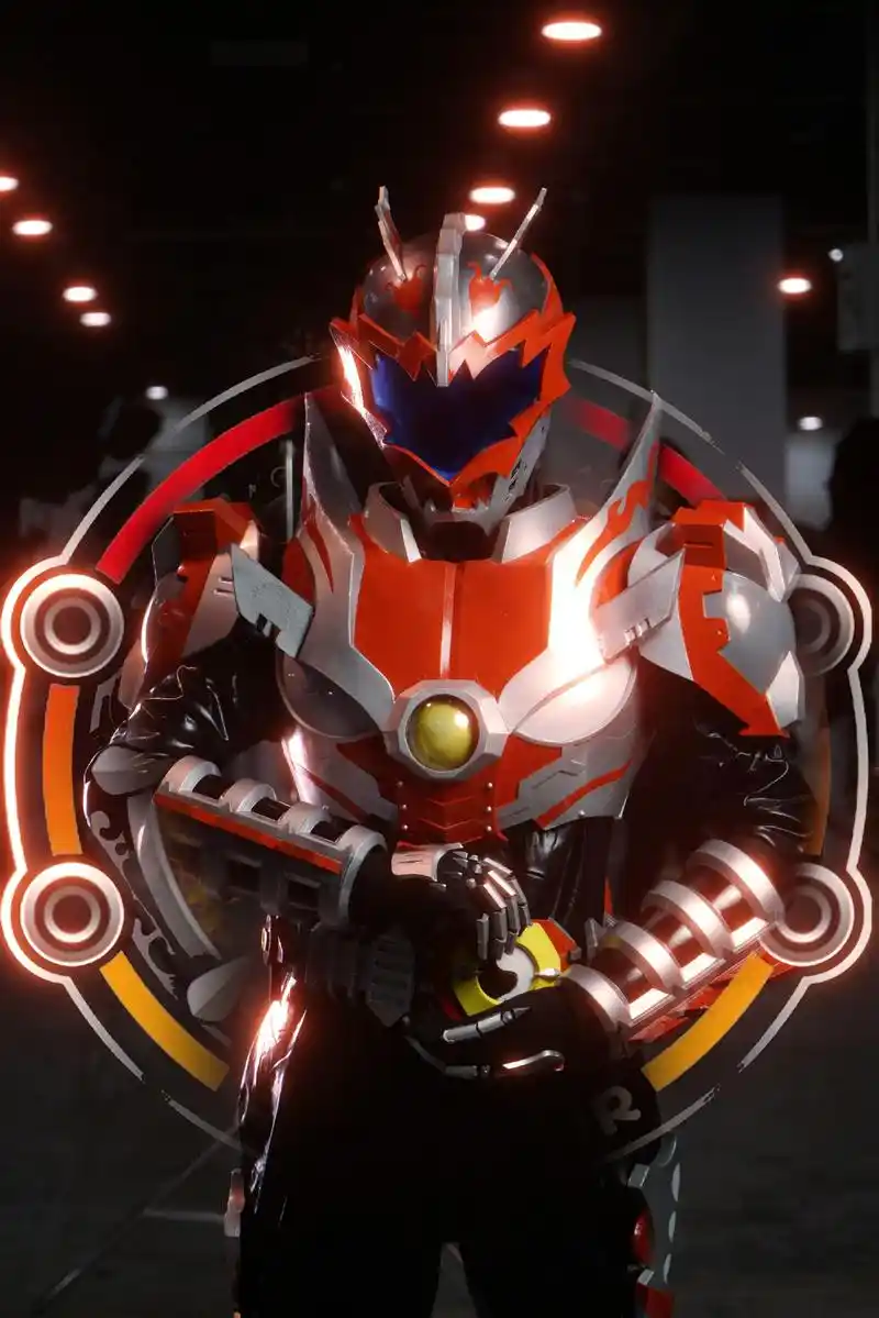 谁的童年男神😭.出镜:cn无梦摄后:沃のfa #炎龙铠甲