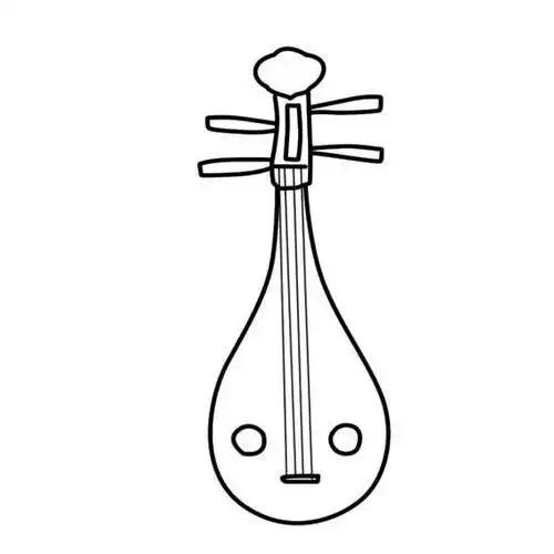 各种乐器简笔画画法