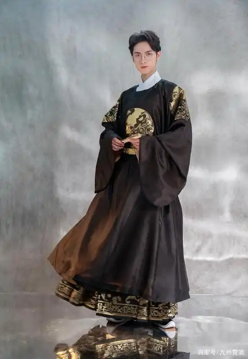 款式不同的明制男装,风格各不相同,儒雅帅气任你选择