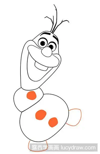 儿童画教程:教你画雪宝