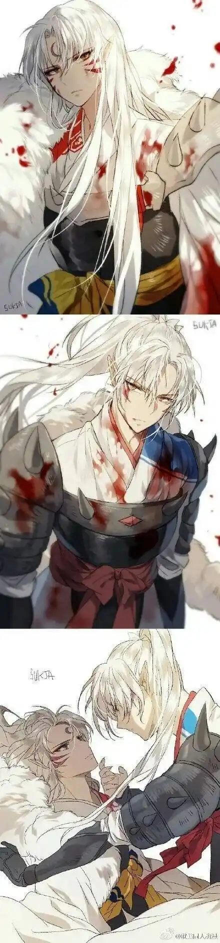 动漫二次元犬夜叉杀生丸侵删致歉画师sukja