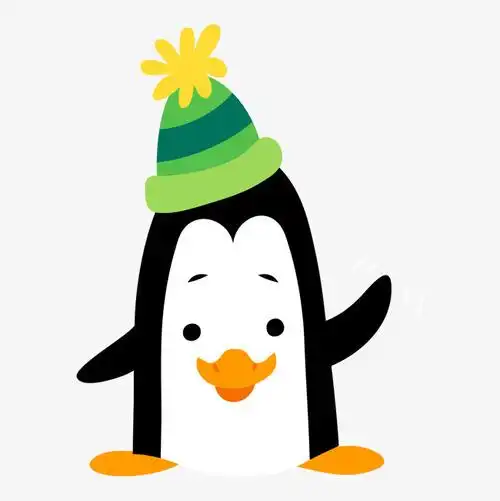 企鹅设计卡通可爱的冬季企鹅设计免费下载_高清png图片-90设计网