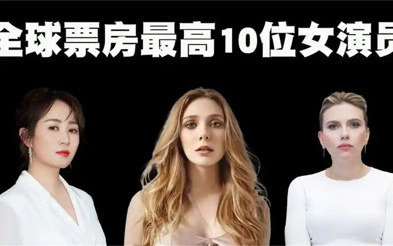全球票房最高的10位女演员排行榜,马丽的155亿票房会上榜吗?